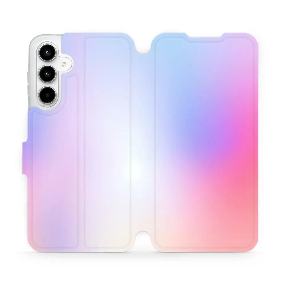 Flipové pouzdro Mobiwear - Samsung Galaxy A35 5G - VP65S Nachový odstín - VÝPRODEJ