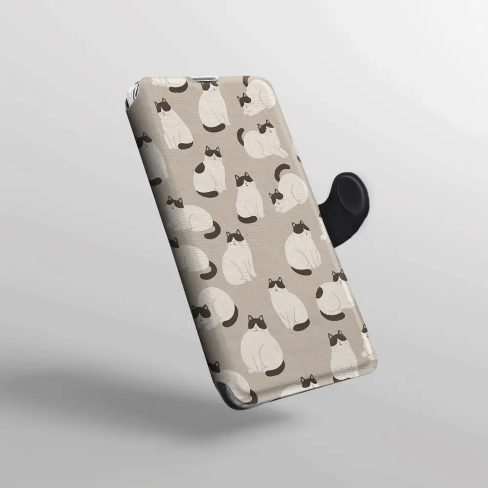 Flip pouzdro Mobiwear na mobil Samsung Galaxy S26 - V160S, kočičáci