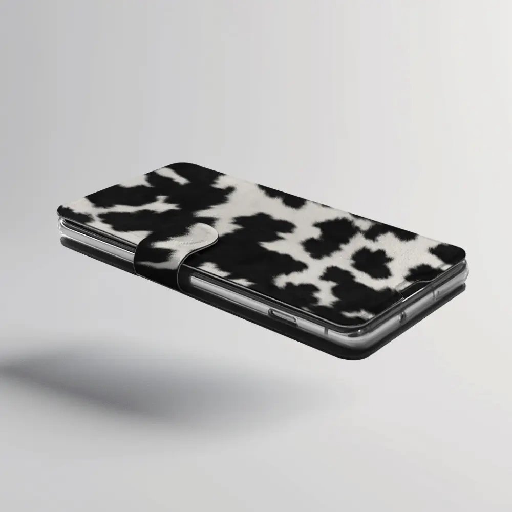 Flip pouzdro na mobil Honor 600 - Mobiwear V165S, černá strakatá