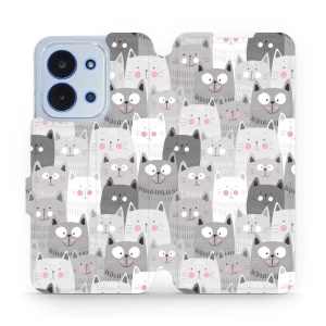 Flipové pouzdro Mobiwear - Xiaomi Poco C85 - M099P Kočičky