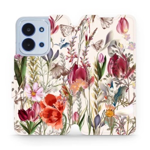 Flipové pouzdro Mobiwear - Xiaomi Poco C85 - MP01S Rozkvetlá louka