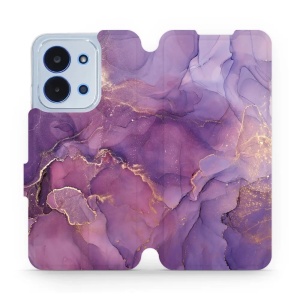 Flipové pouzdro Mobiwear - Xiaomi Poco C85 - VP20S Fialový mramor