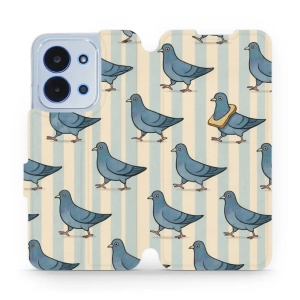 Flipové pouzdro Mobiwear - Xiaomi Poco C85 - VP91S Holubi
