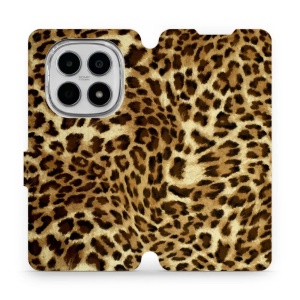 Flipové pouzdro Mobiwear - Xiaomi Redmi Note 15 5G - VA33P Leopardí vzor