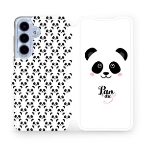 Flipové pouzdro Mobiwear - Samsung Galaxy S25 FE - M030P Panda Amálka