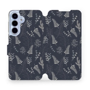 Flipové pouzdro Mobiwear - Samsung Galaxy S25 FE - VP15S Kapradiny