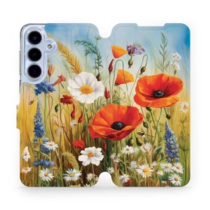 Flipové pouzdro Mobiwear - Samsung Galaxy S25 FE - VP43S Letní louka