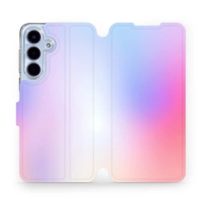 Flipové pouzdro Mobiwear - Samsung Galaxy S25 FE - VP65S Nachový odstín