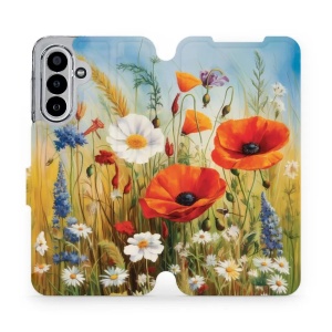 Flipové pouzdro Mobiwear - Samsung Galaxy A17 / A17 5G - VP43S Letní louka