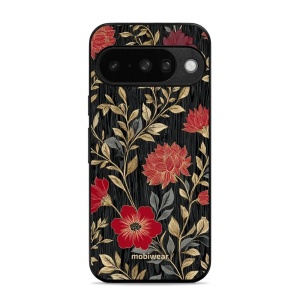 Lesklý kryt Mobiwear Glossy - Google Pixel 10 - V172S Červená kvítka