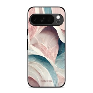 Lesklý kryt Mobiwear Glossy - Google Pixel 10 Pro - G026G - Růžový a zelenkavý mramor
