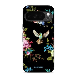 Lesklý kryt Mobiwear Glossy - Google Pixel 10 Pro - G041G - Ptáček a květy