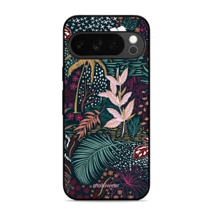 Lesklý kryt Mobiwear Glossy - Google Pixel 10 Pro - G043G - Temná flóra