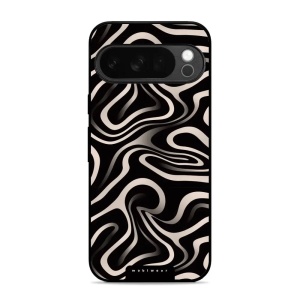 Lesklý kryt Mobiwear Glossy - Google Pixel 10 Pro - GA63G Vlnky a linky