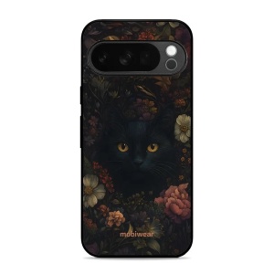 Lesklý kryt Mobiwear Glossy - Google Pixel 10 Pro - V161S Temná kočka