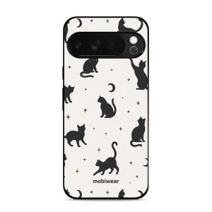 Lesklý kryt Mobiwear Glossy - Google Pixel 10 Pro XL - V162S Noční kočičky