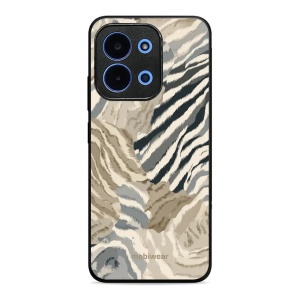 Lesklý kryt Mobiwear Glossy - Xiaomi Poco C85 - V168S Pruhovaná malba