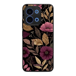 Lesklý kryt Mobiwear Glossy - Xiaomi Poco C85 - V170S Fialová kvítka