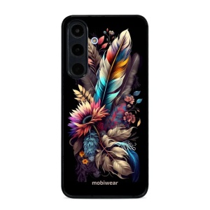 Lesklý kryt Mobiwear Glossy - Samsung Galaxy S25 FE - G011G Kytice s pírkem