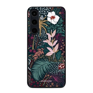 Lesklý kryt Mobiwear Glossy - Samsung Galaxy S25 FE - G043G - Temná flóra