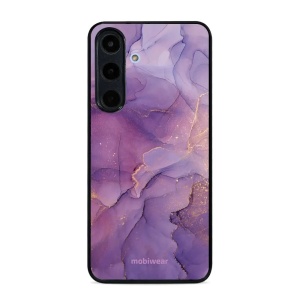 Lesklý kryt Mobiwear Glossy - Samsung Galaxy S25 FE - G050G - Fialový mramor
