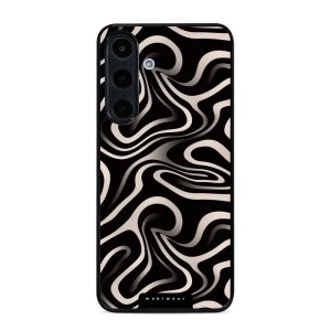 Lesklý kryt Mobiwear Glossy - Samsung Galaxy S25 FE - GA63G Vlnky a linky
