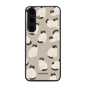 Lesklý kryt Mobiwear Glossy - Samsung Galaxy S25 FE - V160S Kočičáci