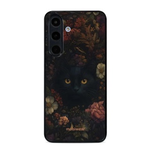 Lesklý kryt Mobiwear Glossy - Samsung Galaxy S25 FE - V161S Temná kočka