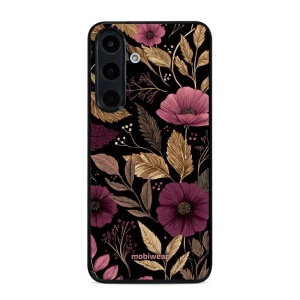 Lesklý kryt Mobiwear Glossy - Samsung Galaxy S25 FE - V170S Fialová kvítka