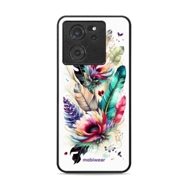 Lesklý kryt Mobiwear Glossy - Xiaomi 13T / 13T Pro - G017G Pírka a květy