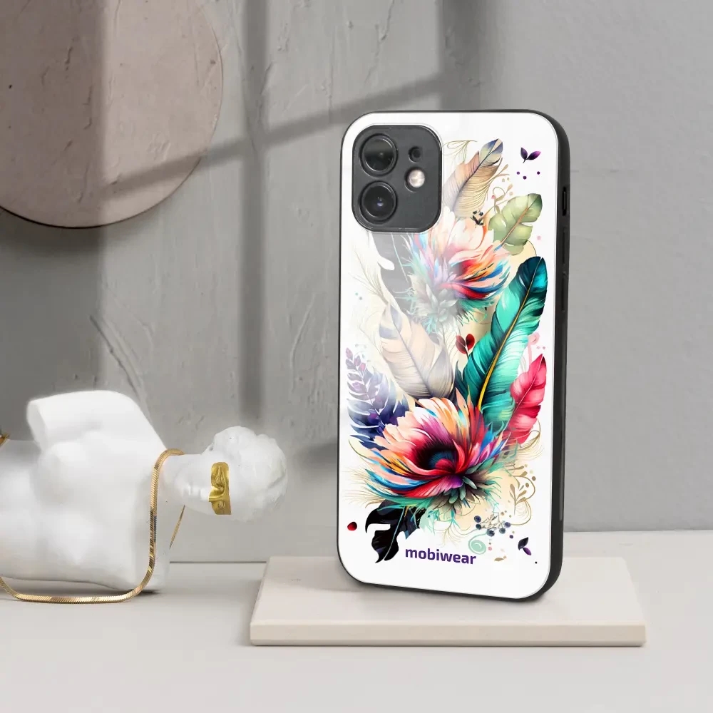 Lesklý kryt Mobiwear Glossy - Xiaomi 13T / 13T Pro - G017G Pírka a květy