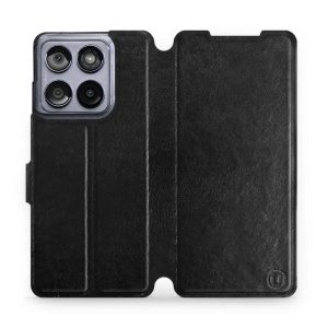 Flipové pouzdro Mobiwear - Motorola Edge 60 Fusion - Černé a šedé