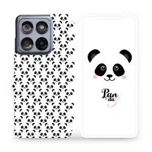 Flipové pouzdro Mobiwear - Motorola Edge 60 Fusion - M030P Panda Amálka