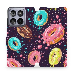 Flipové pouzdro Mobiwear - Motorola Edge 60 Fusion - VP19S Donutky