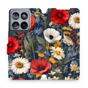 Flipové pouzdro Mobiwear - Motorola Edge 60 Fusion - VP46S Temná louka