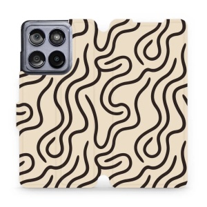 Flipové pouzdro Mobiwear - Motorola Edge 60 Fusion - VA60S Linky