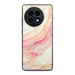 Lesklý kryt Mobiwear Glossy - OnePlus 13R - G027G - Růžový a zlatavý mramor