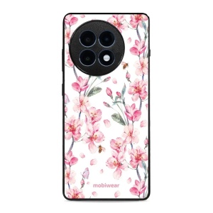 Lesklý kryt Mobiwear Glossy - OnePlus 13R - G033G - Růžové květy