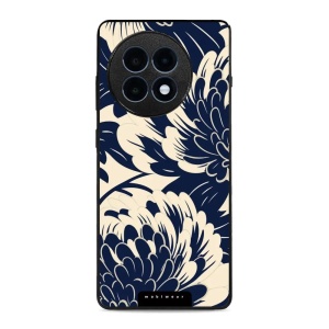 Lesklý kryt Mobiwear Glossy - OnePlus 13R - GA40G Modré a béžové květy