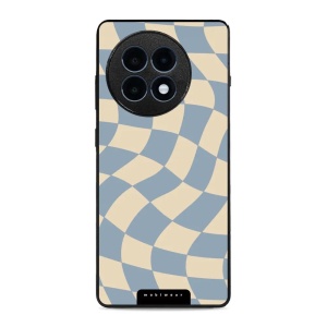 Lesklý kryt Mobiwear Glossy - OnePlus 13R - GA59G Modrá a béžová šachovnice
