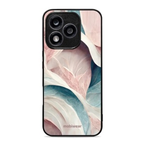 Lesklý kryt Mobiwear Glossy - Honor 400 Lite 5G - G026G - Růžový a zelenkavý mramor