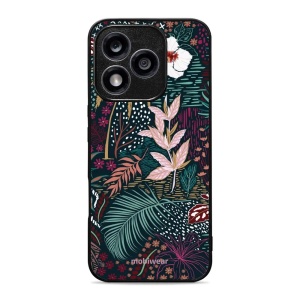 Lesklý kryt Mobiwear Glossy - Honor 400 Lite 5G - G043G - Temná flóra