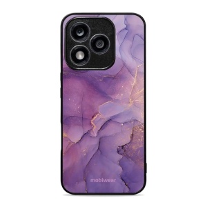 Lesklý kryt Mobiwear Glossy - Honor 400 Lite 5G - G050G - Fialový mramor