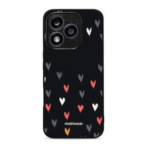 Lesklý kryt Mobiwear Glossy - Honor 400 Lite 5G - GP79G Srdíčka - VÝPRODEJ