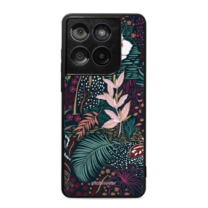Lesklý kryt Mobiwear Glossy - Motorola Edge 60 Fusion - G043G - Temná flóra