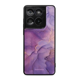 Lesklý kryt Mobiwear Glossy - Motorola Edge 60 Fusion - G050G - Fialový mramor