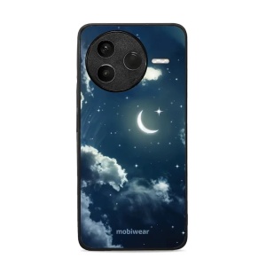 Lesklý kryt Mobiwear Glossy - Xiaomi POCO F7 Pro 5G - G048G - Noční obloha - VÝPRODEJ