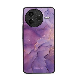 Lesklý kryt Mobiwear Glossy - Xiaomi POCO F7 Pro 5G - G050G - Fialový mramor