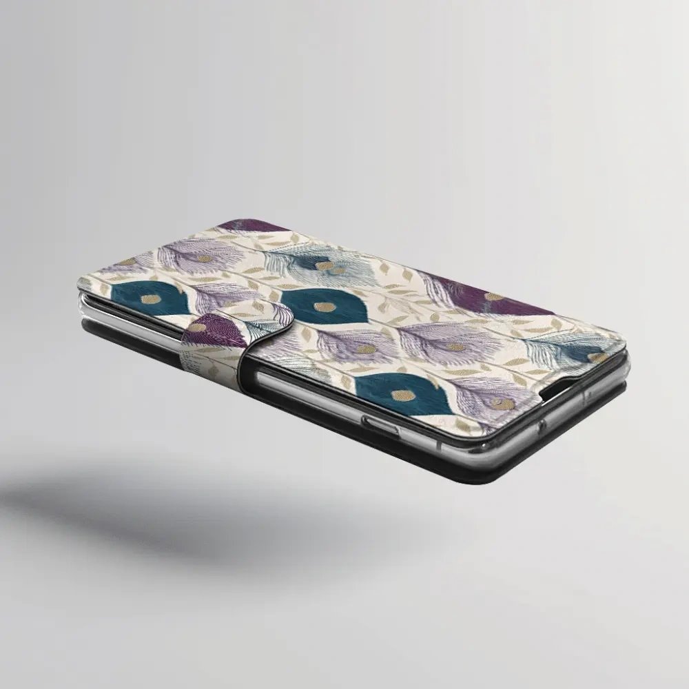 Flip pouzdro na mobil Xiaomi 17T - Mobiwear VB06S, paví pera