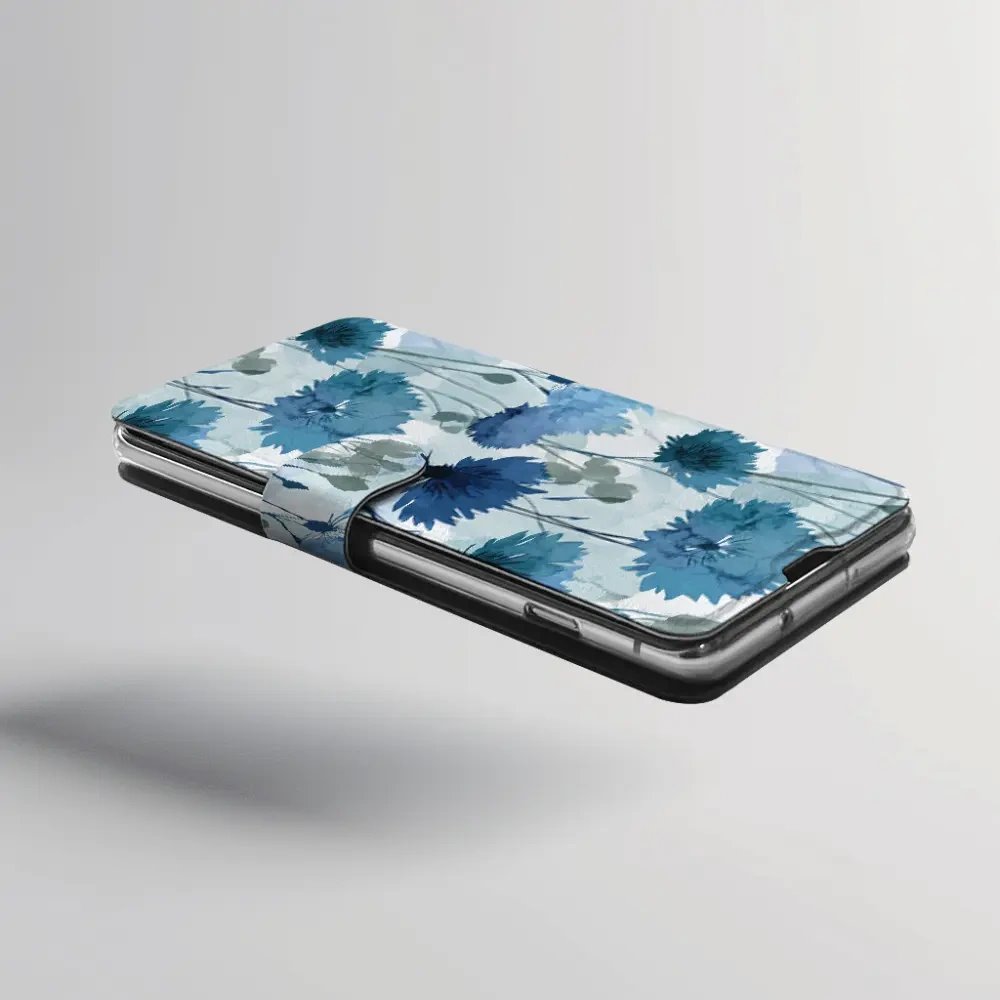 Flip pouzdro na mobil Xiaomi 17T - Mobiwear VB23S, akvarelové chrpy